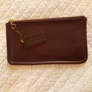 Coach leather slim case